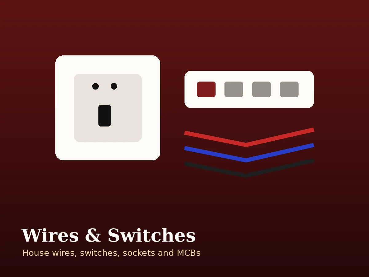 Wires, Switches & Electrical Supplies